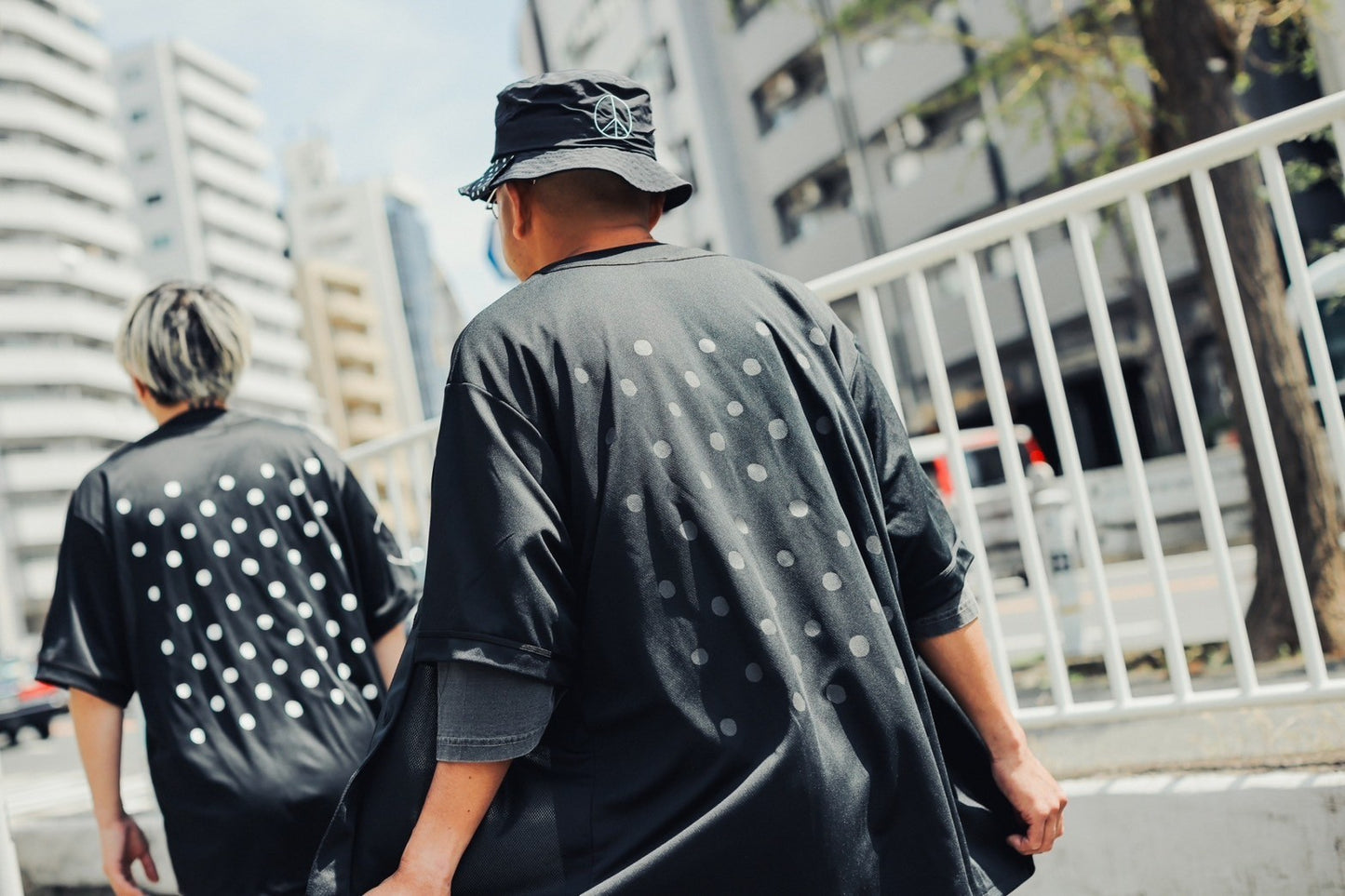 Nylon bucket hat