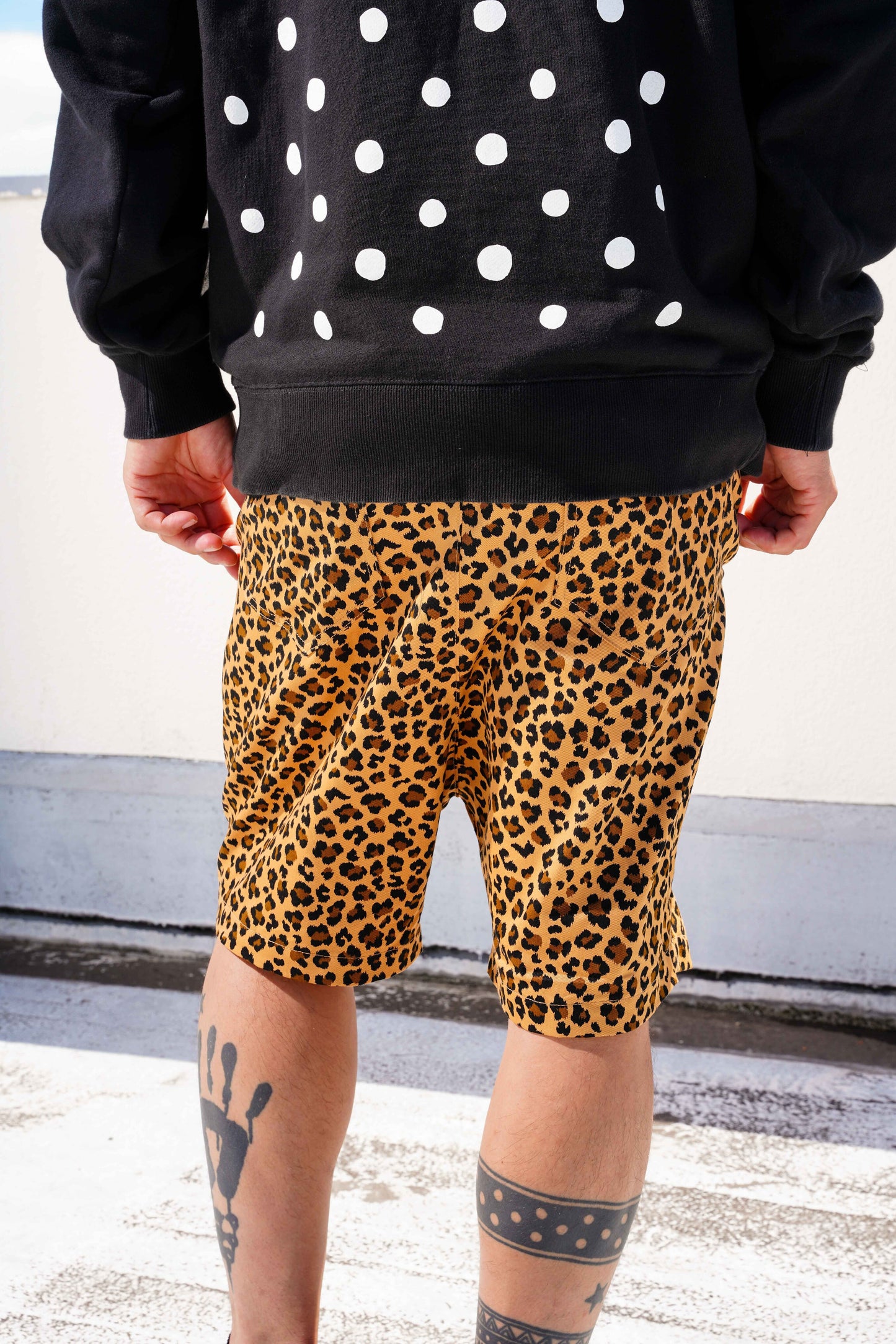 Leopard Half Pant