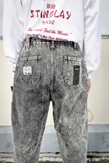 【ALLAROUND × STINGRAY】Chemical Denim Pants