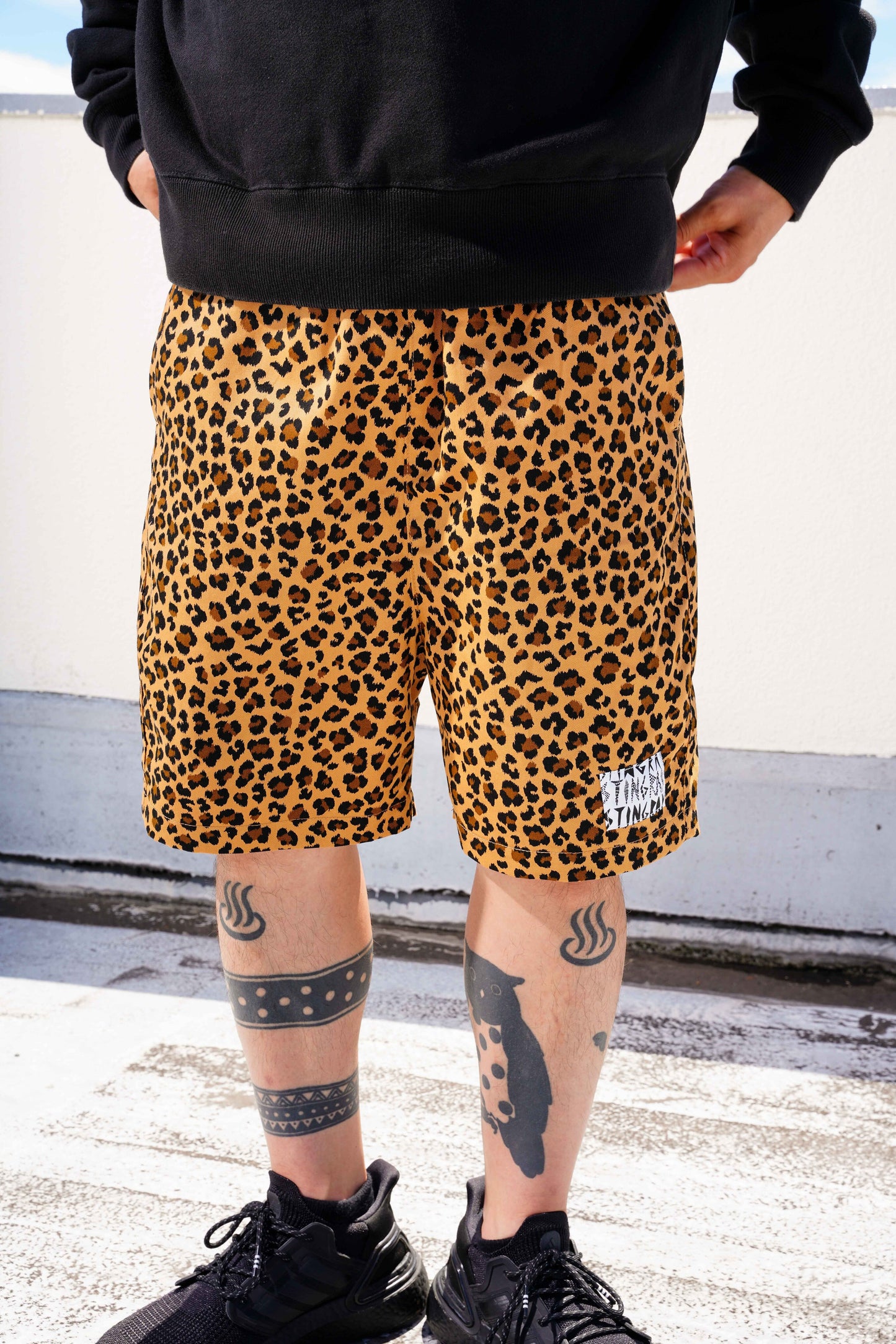 Leopard Half Pant